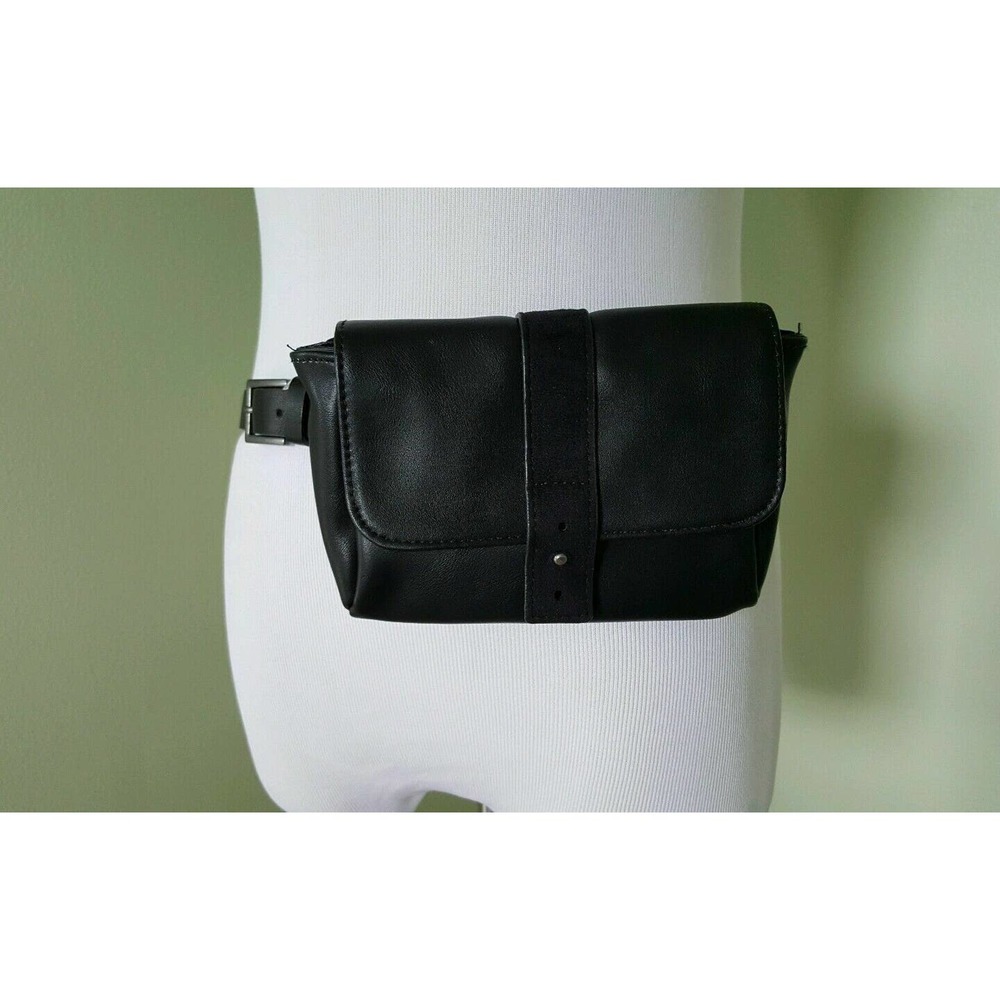 Style&Company women's black fanny pack belt size L